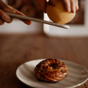 Zaplecione pistacjowe